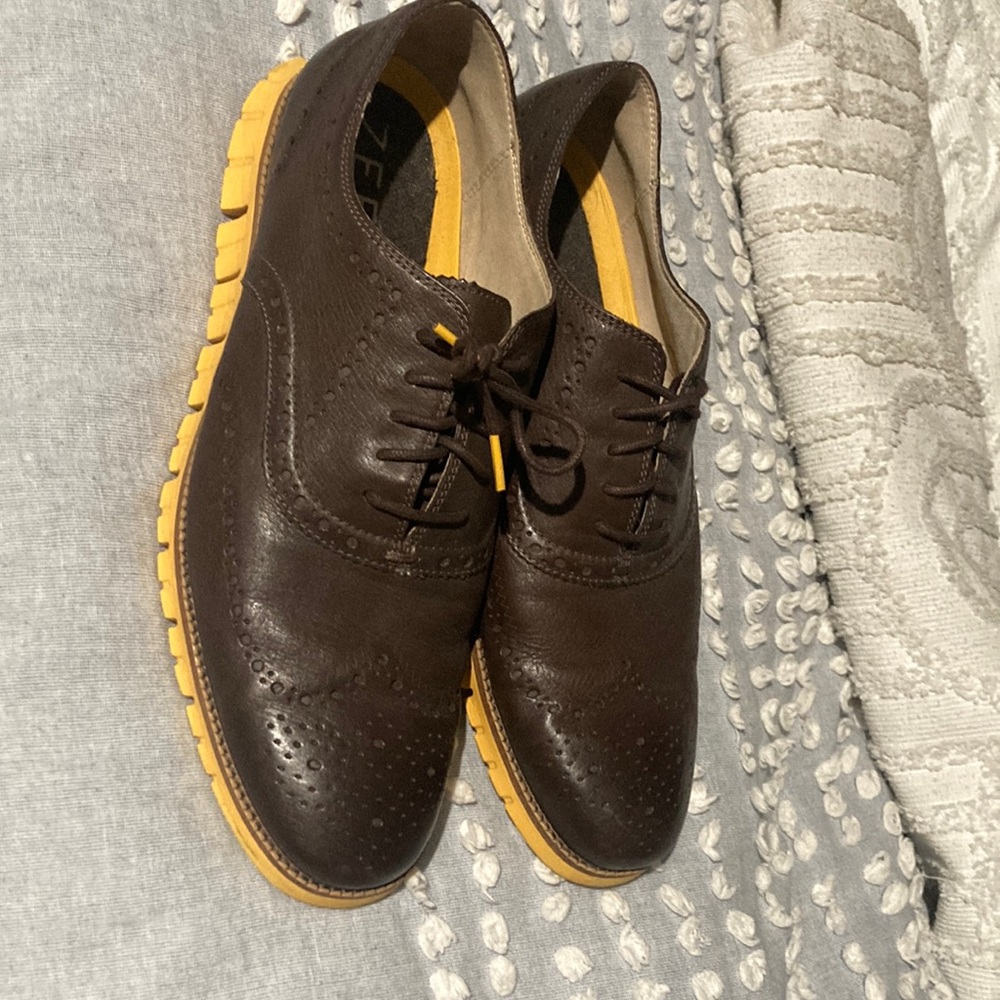 Cole Hann Zero Grand Soft leather Oxford barely worn.